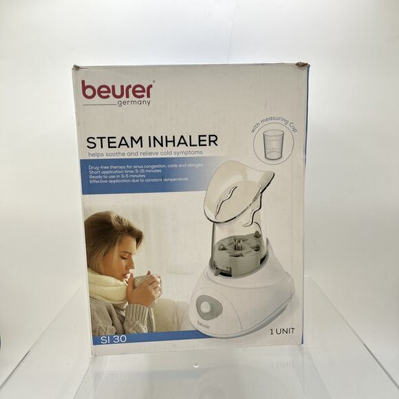 SI30 Personal Steam Inhaler for Cough and Cold | Face Steamer for Sinus OPEN BOX - Picture 1 of 6